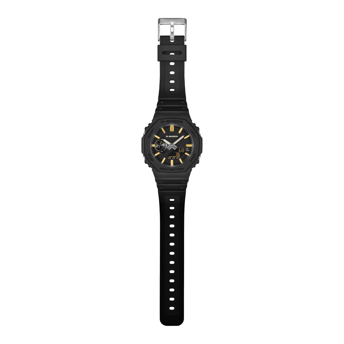 G-Shock Mens 200m Luxe Black Carbon Core - GA-2100LXB-1A9