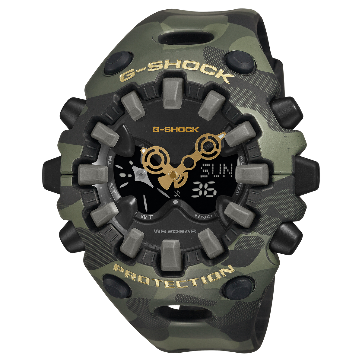 G-Shock Mens 200m Camo Series - GA-V01CMG-3