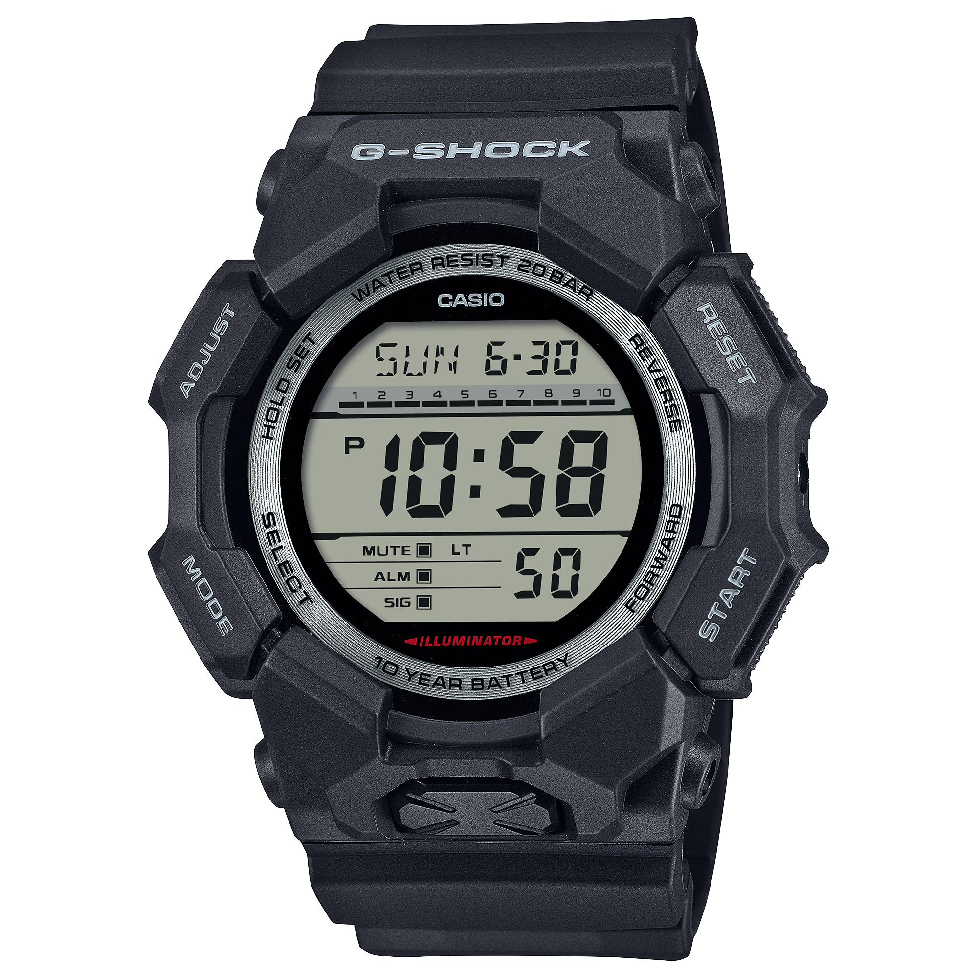 G-Shock Mens 200m Standard - GD-010-1DR– TCS Direct