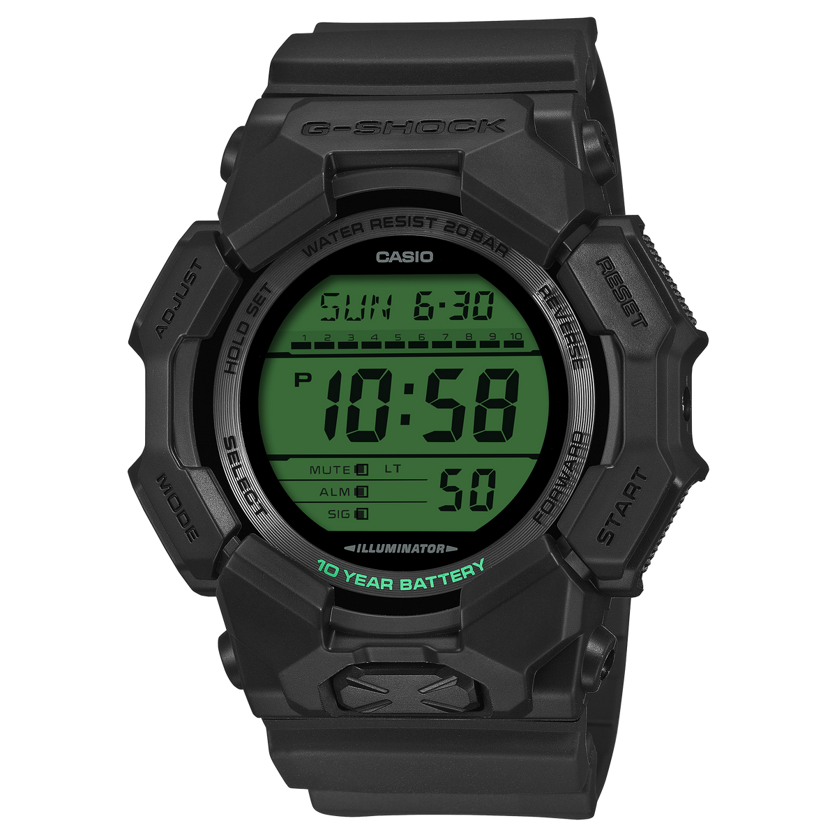 G-Shock Mens 200m Standard - GD-010BEG-1DR