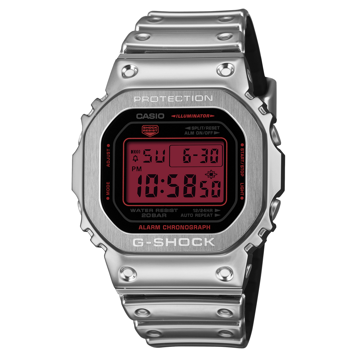 G-Shock G-Steel Mens 200m Fine Metallic Series - GM-5600YRA-8