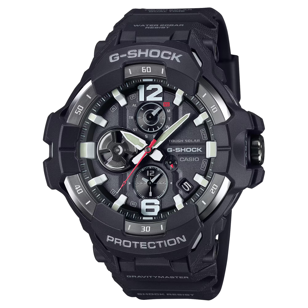 G-Shock Mens 200m Bluetooth Solar Gravitymaster - GR-B300-1ADR-SALE
