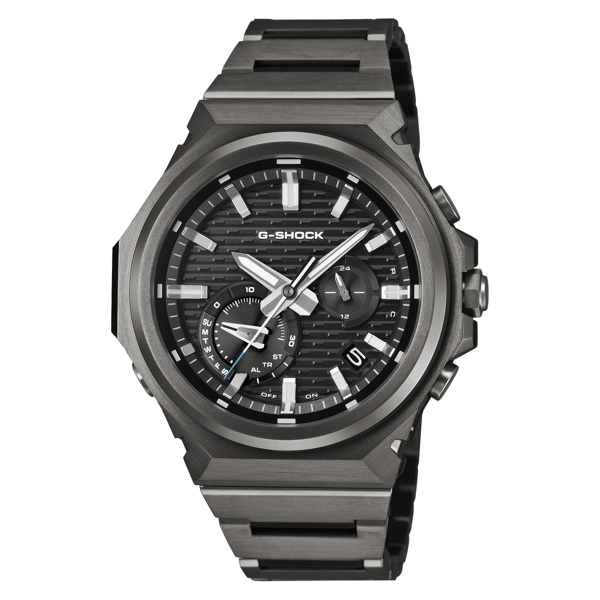 G-Shock Mens 200m G-Steel Bluetooth Solar - GST-B1000BD-1ADR
