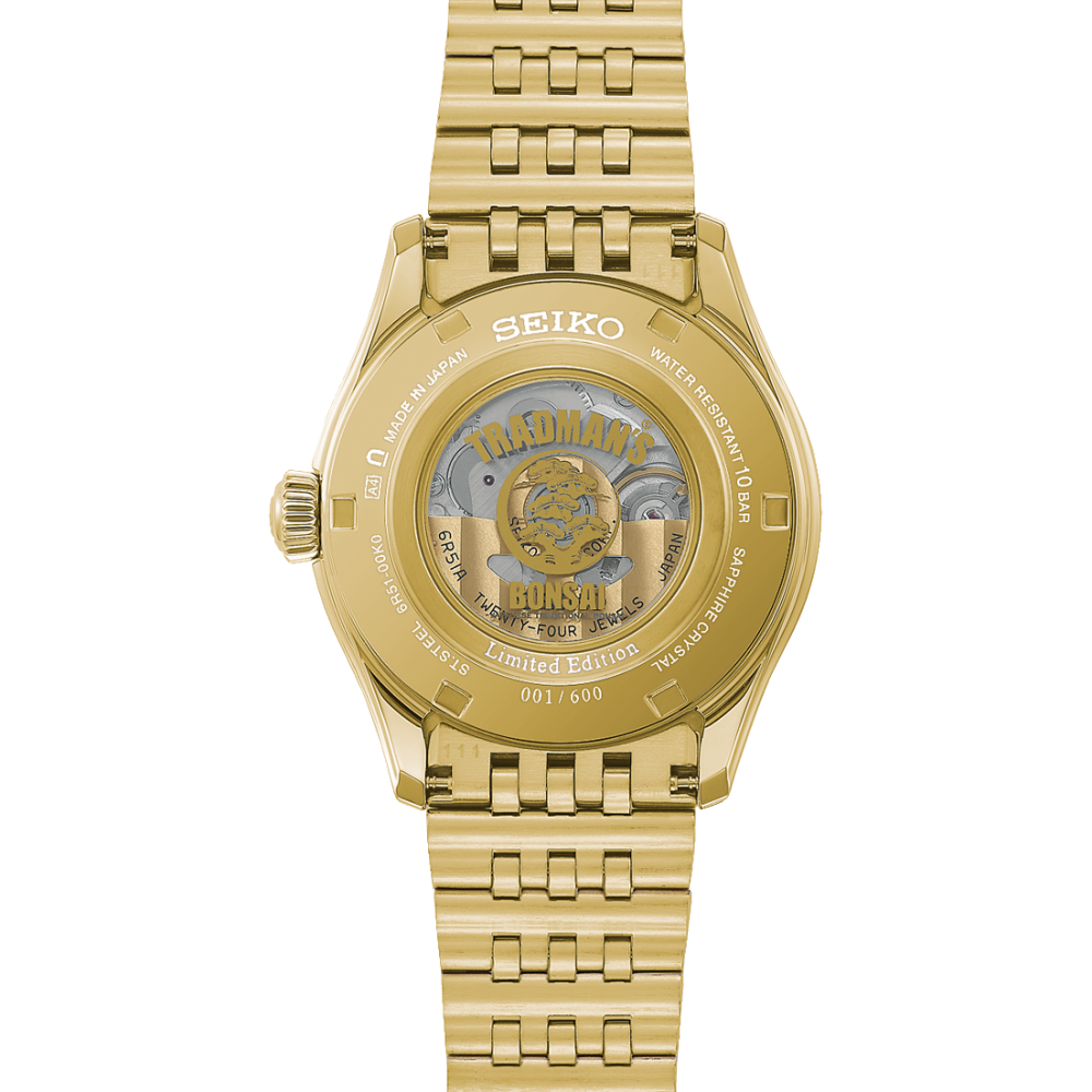 SEIKO PRESAGE CLASSIC SERIES TRADMAN'S BONSAI LIMITED EDITION - HCC011J Seiko
