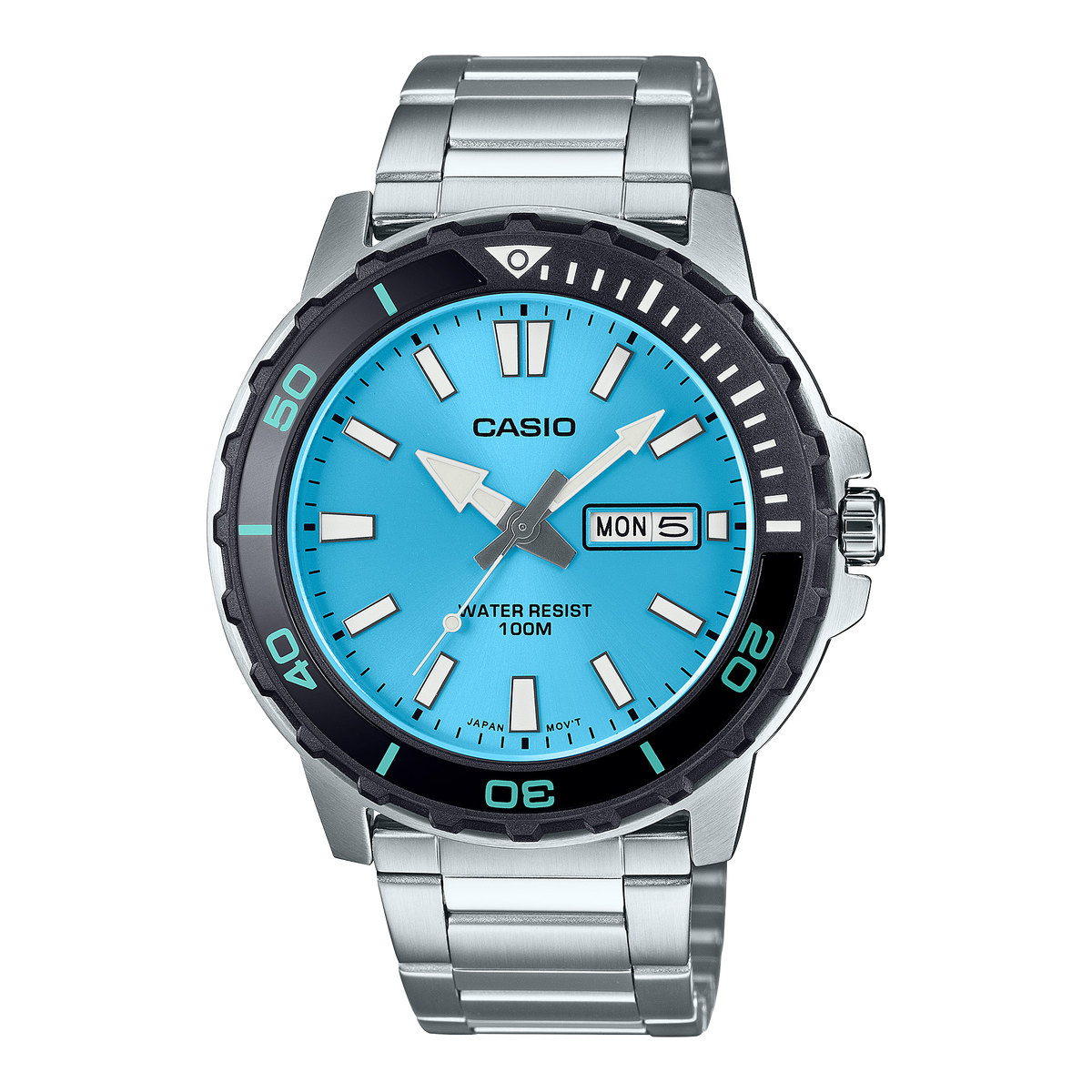 Standard Collection Mens Marine 100m - MTD-125D-2A3VDF