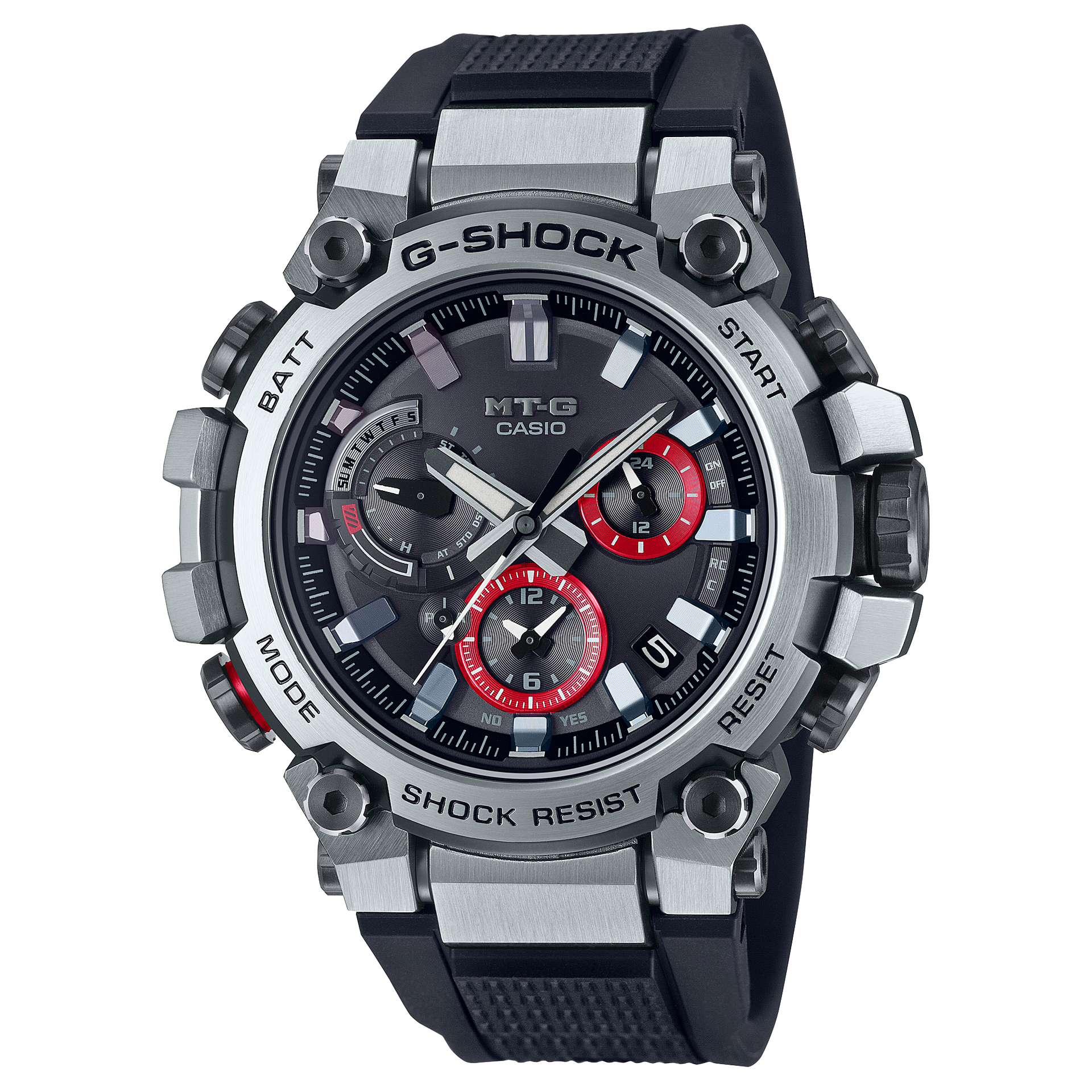 CASIO G-SHOCK MT-G MTG-B3000B-1A フルセット 美 G-Shock Mens 200m Solar MT-G - MTG-B3000-1– TCS Direct