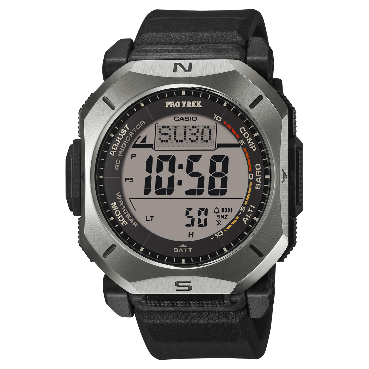 Protrek Climber Mens 100m Triple Sensor Radio Solar - PRW-69Y-1DR