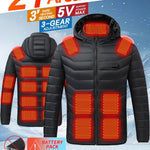 21 Zone Heated Jacket For Warmth & Comfort - Perfect For Outdoor Adventures