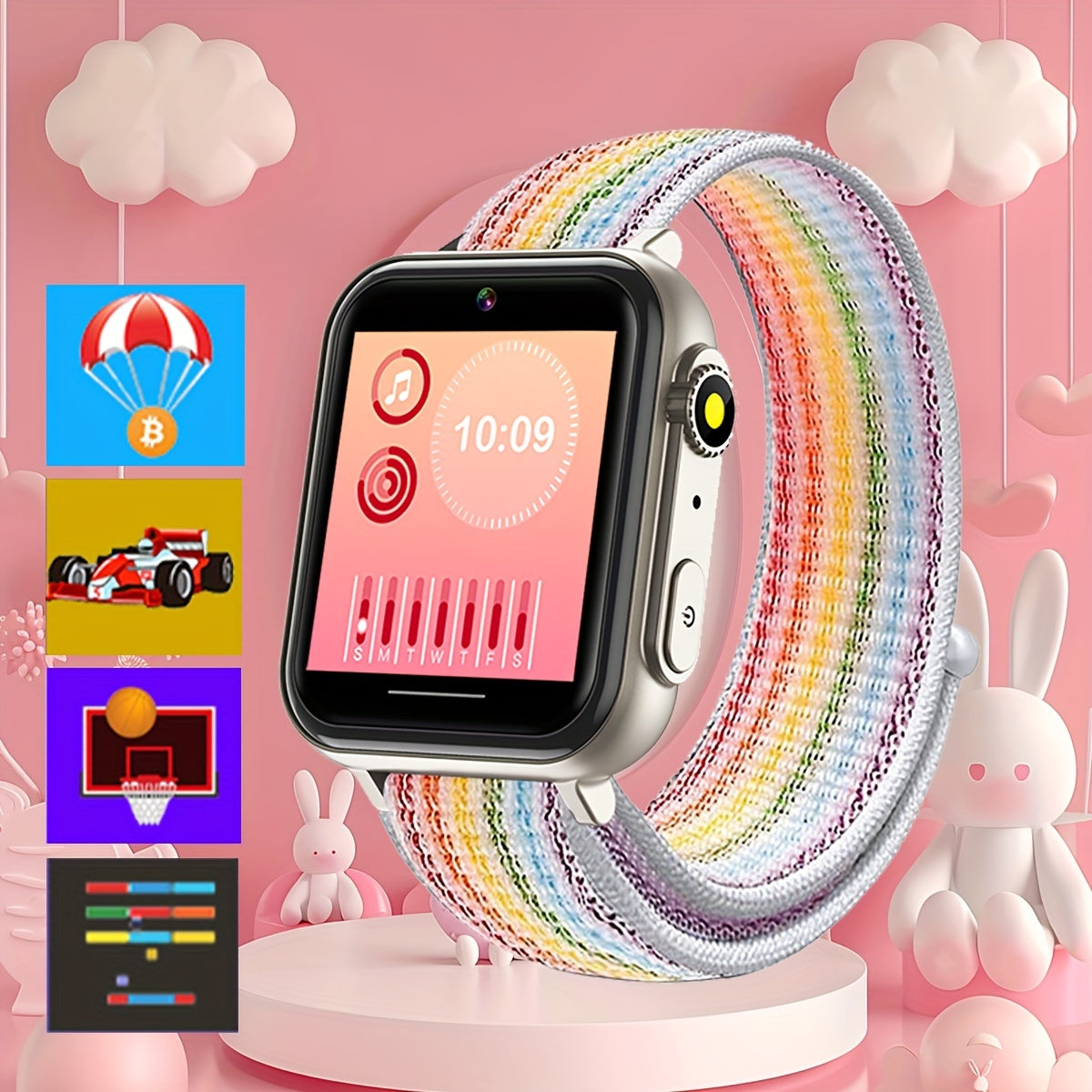 Kids Smart Watch With Camera & Games