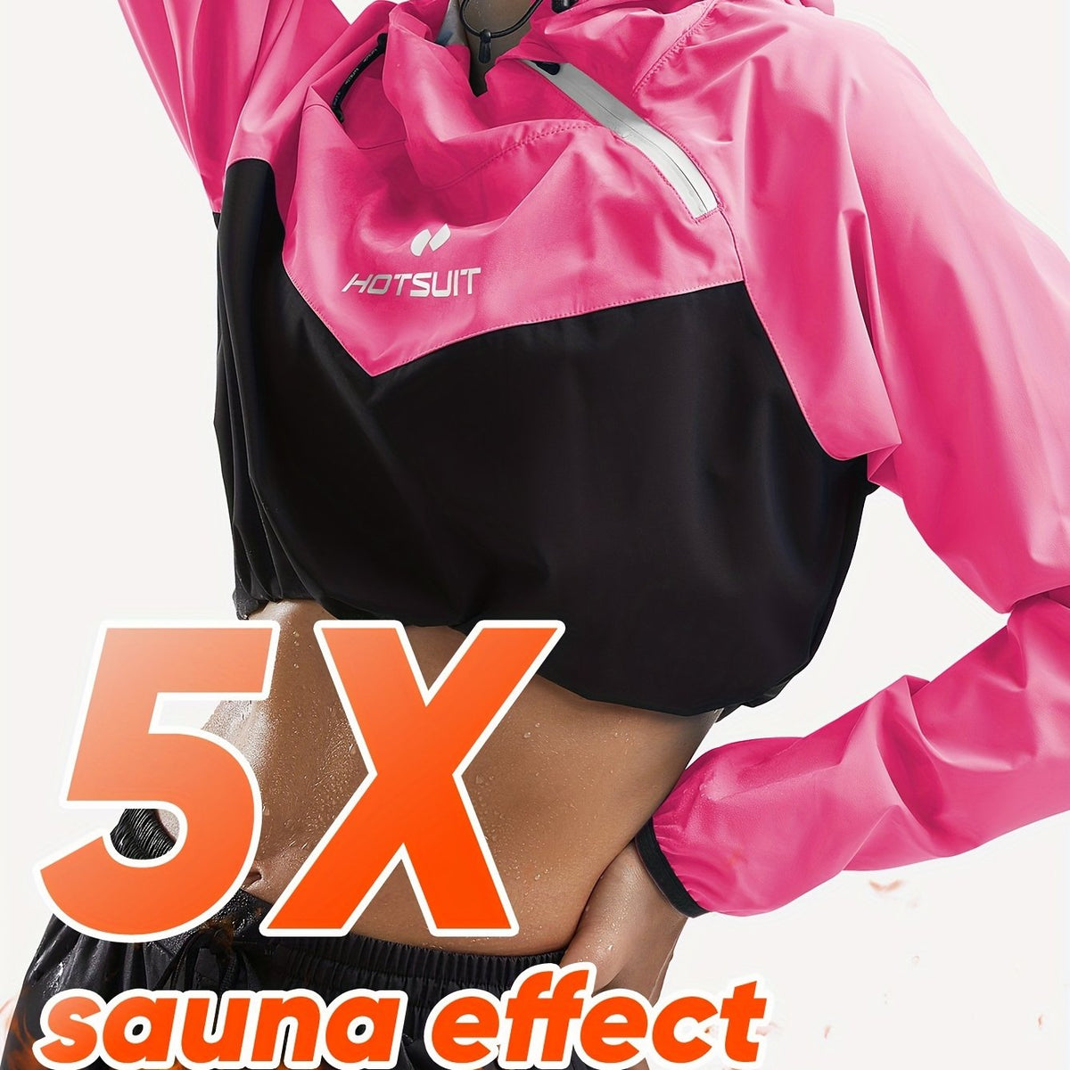 HOTSUIT - Sauna Jacket With Hood For Workouts