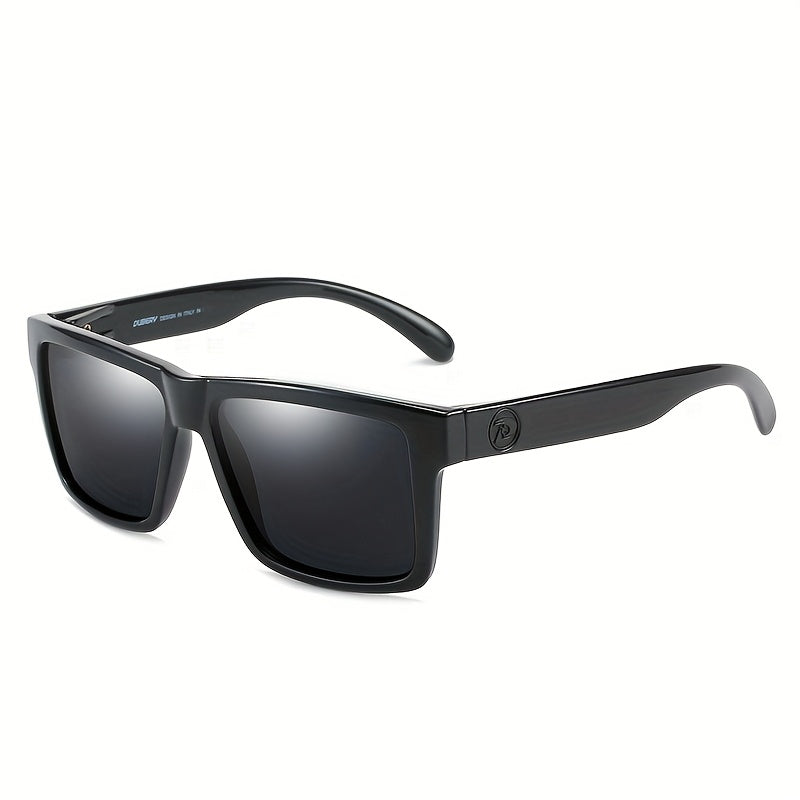 DUBERY - Retro Square Polarised Glasses for All Occasions