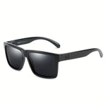 DUBERY - Retro Square Polarised Glasses for All Occasions