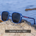KDEAM - Round FramePolarised Men's Sunglasses
