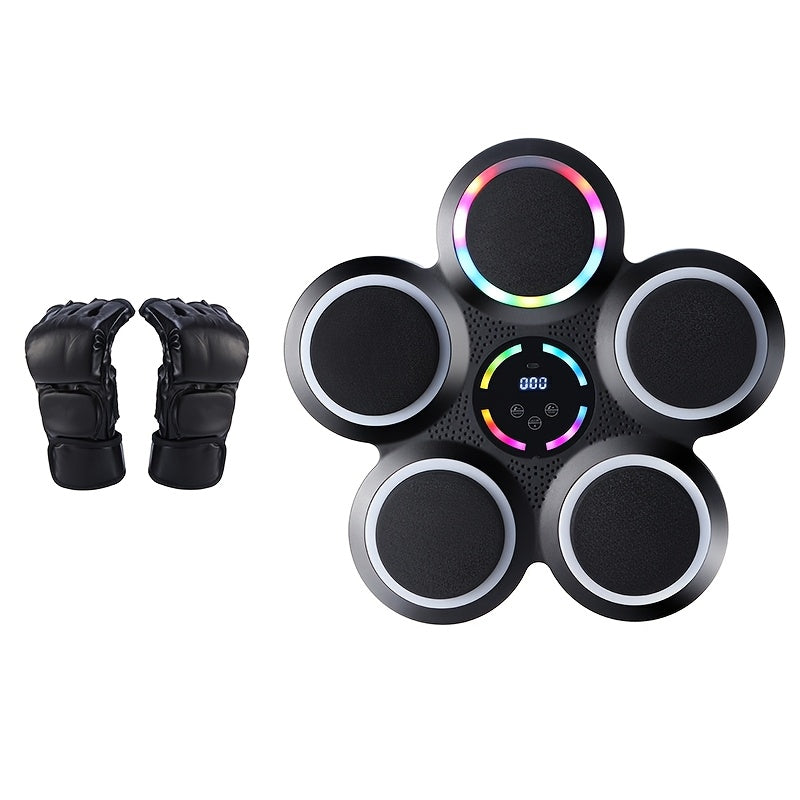 Wall Mounted Smart Music Boxing Train Groove and Glow