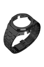 G-Shock GA-2100-reeks wysigingskit - Swart vlekvrye staal omhulsel/swart vlekvrye staal band 