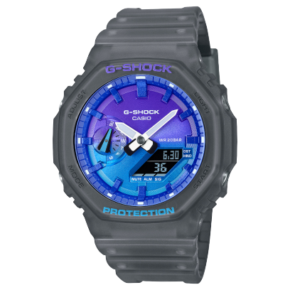 G-Shock Mens 200m Carbon Core - GA-2100FLS-8A2