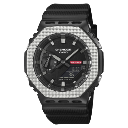 G-Shock Mens 200m G-Steel - GM-2100BM-1
