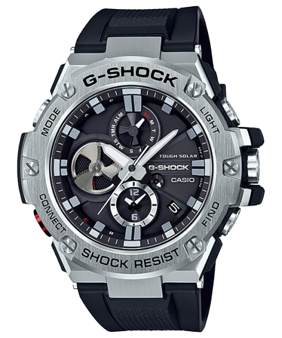 G-Shock Mens 200m G-Steel Bluetooth - GST-B100-1– TCS Direct