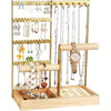4 Tier Jewellery Tower With 48 HolesNecklace Hook