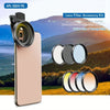 APEXEL 7 in 1 Phone Camera Lens Filter Kit