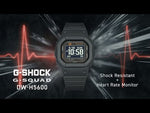 G-Shock Move Mens 200m Heart Rate Solar - DW-H5600MB-1A4