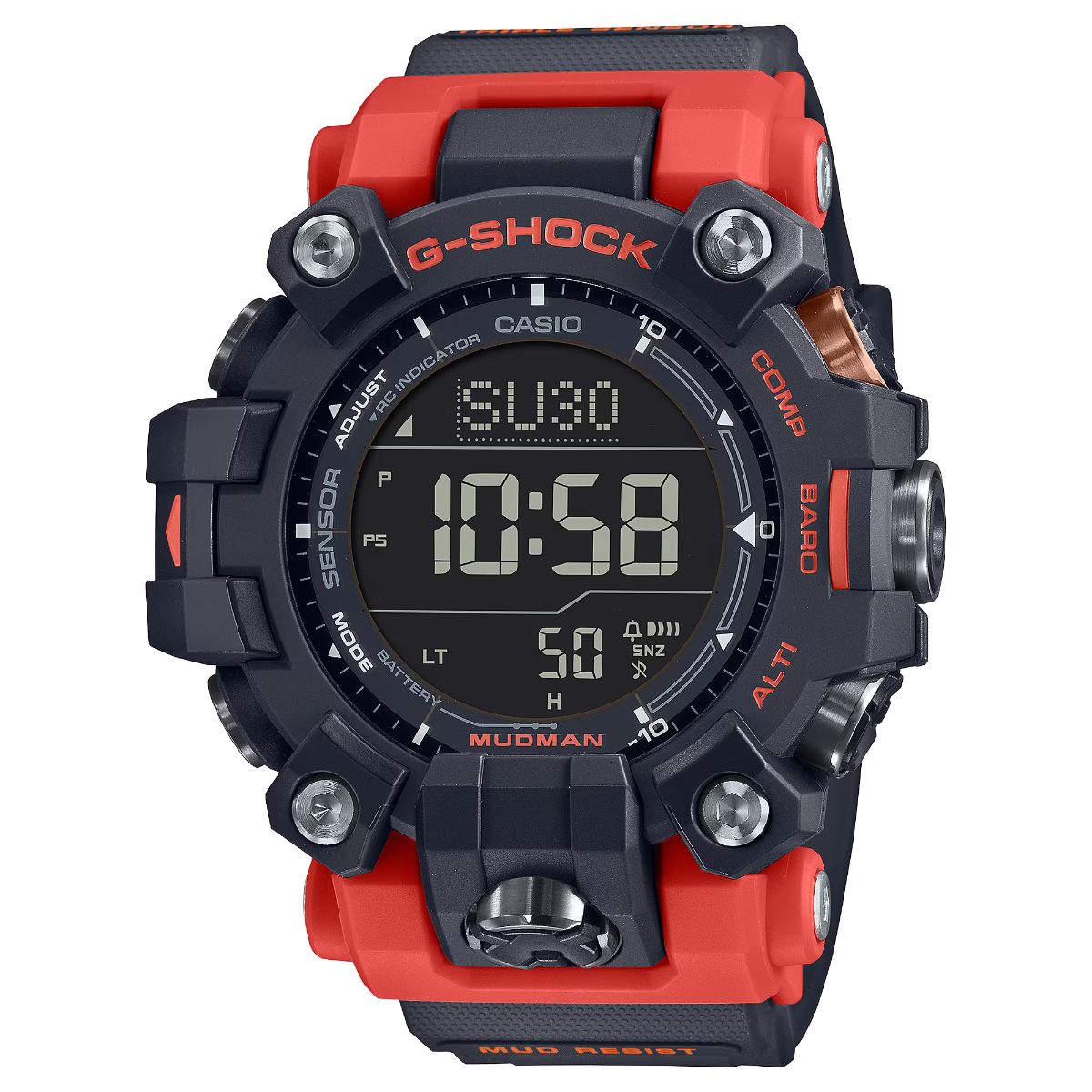 ノモチン G-SHOCK MUDMAN Casio G-SHOCK GW-9500-1DR MUDMAN Watch – New World
