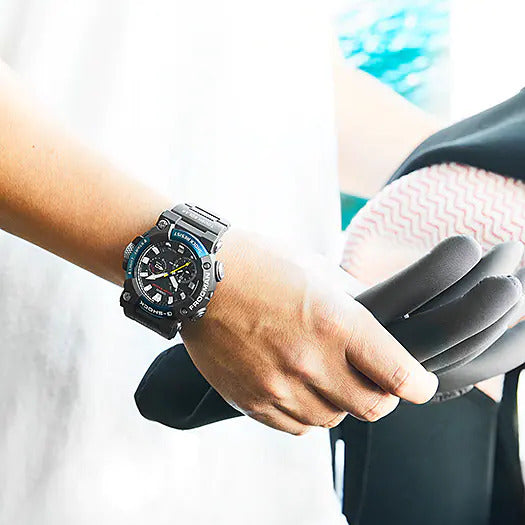G-Shock Mens 200m Carbon Bluetooth Frogman - GWF-A1000C-1