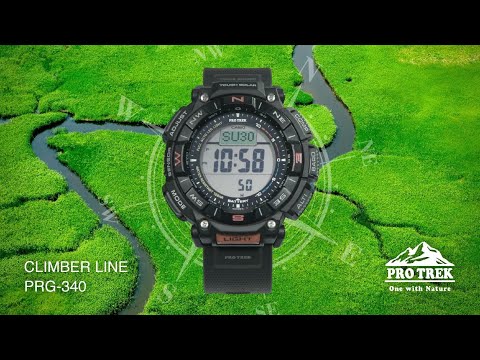 Protrek Climber Mens 100m Solar - PRG-340-1DR