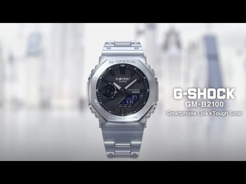 G-Shock Mens 200m Bluetooth G-Steel - GM-B2100BD-1
