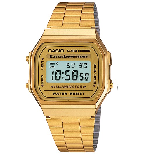 Retro Unisex WR - A168WG-9WDF